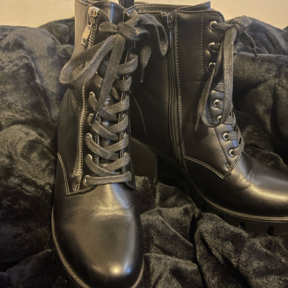 Black boots